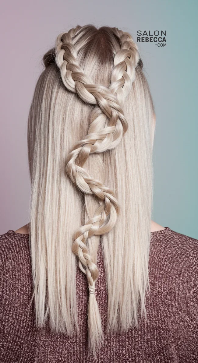 5. Snake Braid | 12 Unique Braid Styles You Haven’t Tried Yet: A Fresh Take On Classic Looks