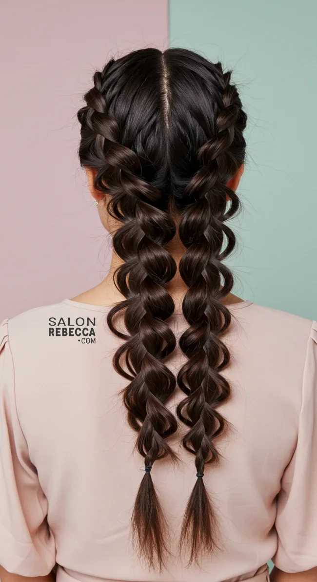 6. Pull-Through Braid | 12 Unique Braid Styles You Haven’t Tried Yet: A Fresh Take On Classic Looks