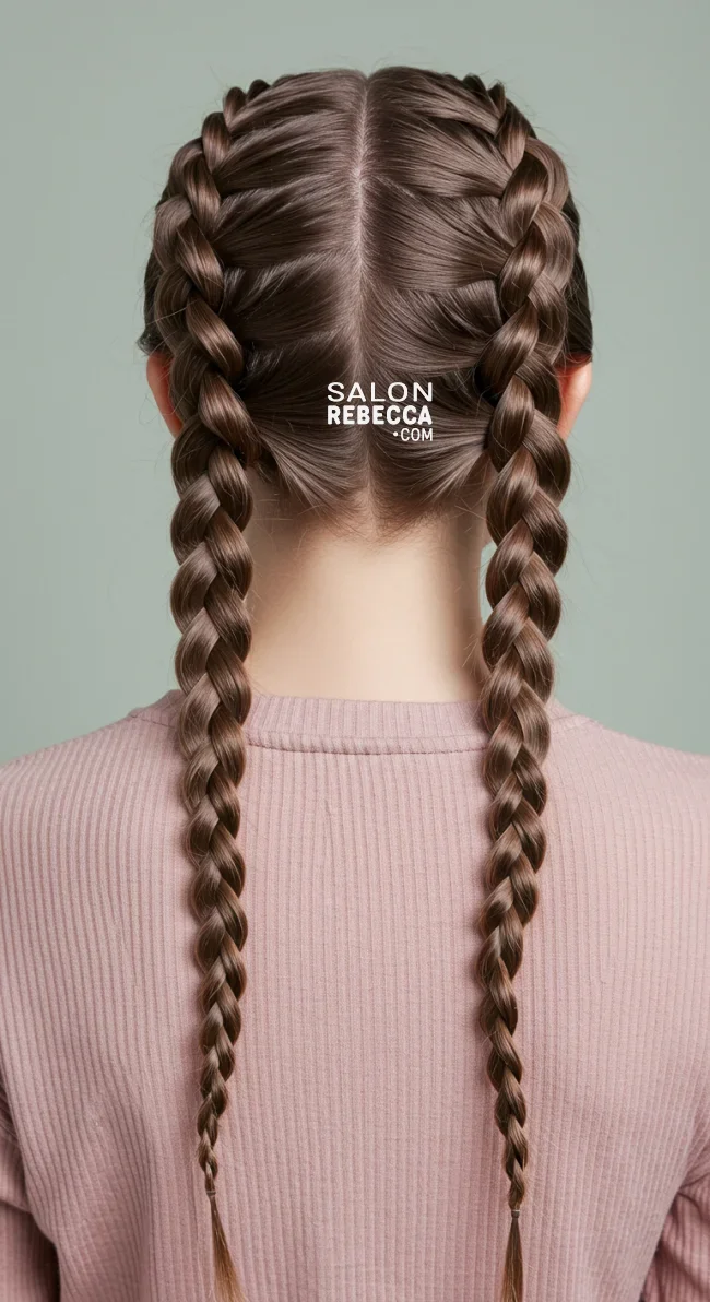 12. Double-Dutch Pigtails | 12 Unique Braid Styles You Haven’t Tried Yet: A Fresh Take On Classic Looks