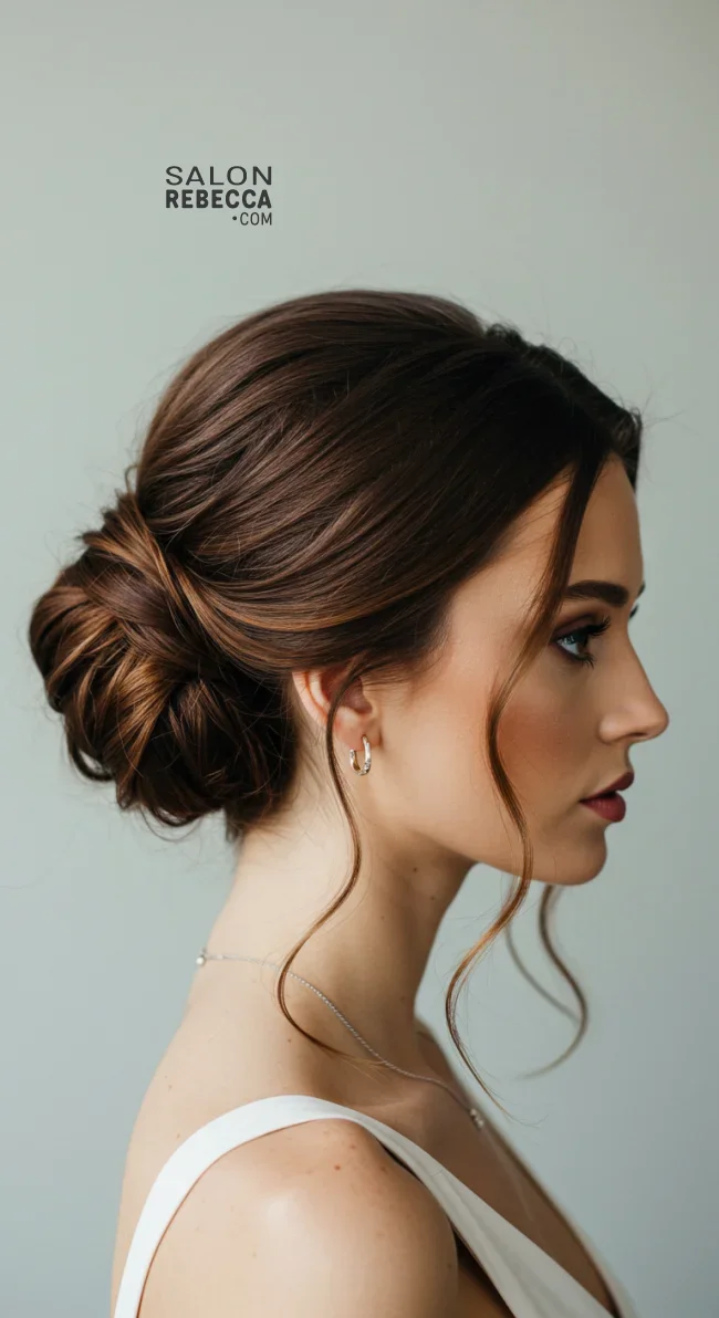 15. Elegant Wavy Chignon | Glamorous 1920S Hairstyles: 15 Vintage Looks For Timeless Elegance