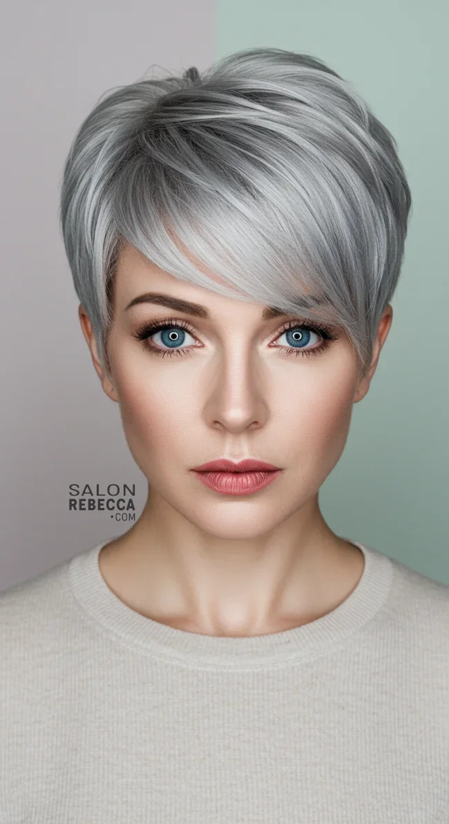 7. Tapered Long Pixie | 10 Long Pixie Hairstyles For Round Faces