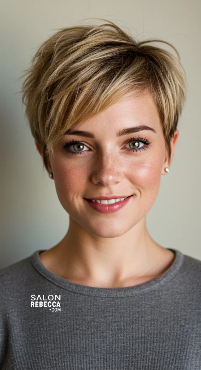 8. Shaggy Long Pixie | 10 Long Pixie Hairstyles For Round Faces