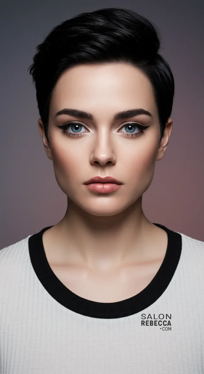 5. Long Pixie with Undercut | 10 Long Pixie Hairstyles For Round Faces