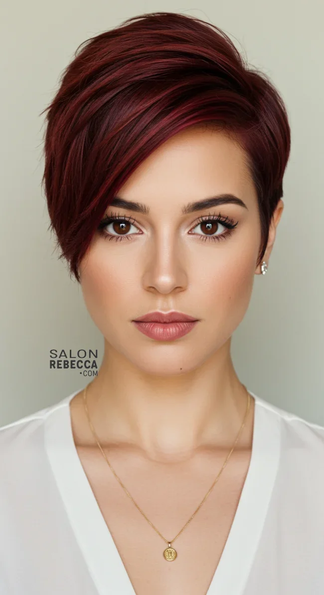 3. Side-Swept Long Pixie | 10 Long Pixie Hairstyles For Round Faces