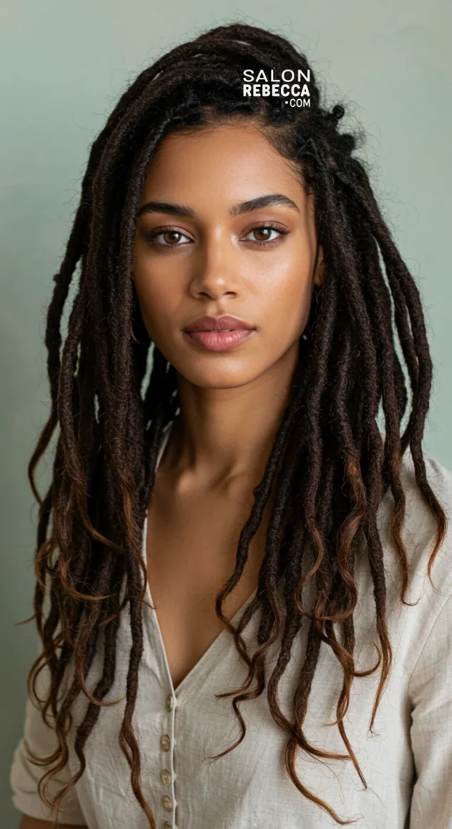 8. Curly Dreadlocks | 10 Dreadlocks Hairstyles To Switch Up Your Look