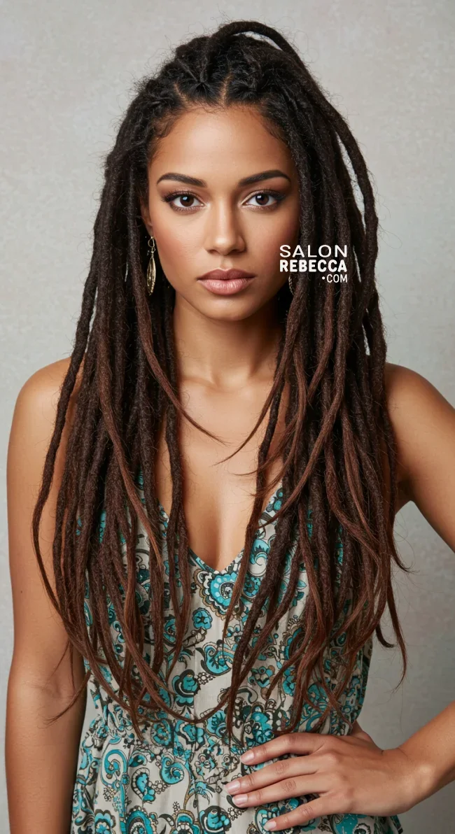 3. Layered Dreadlocks | 10 Dreadlocks Hairstyles To Switch Up Your Look