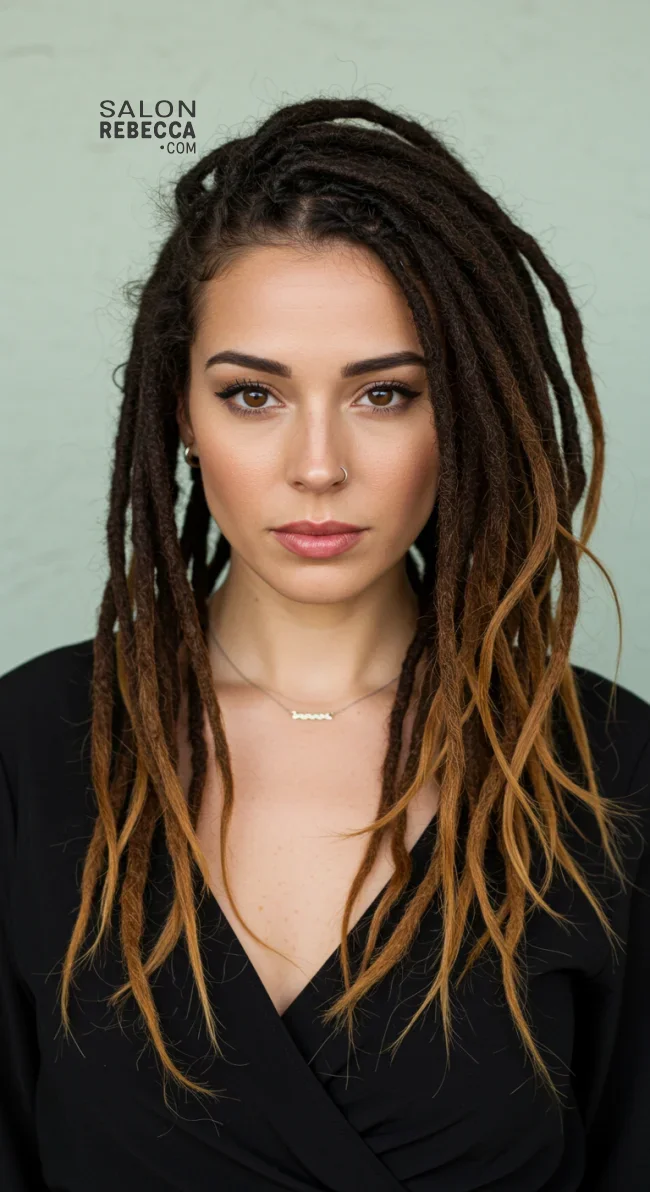 2. Dreadlocks with Highlights | 10 Dreadlocks Hairstyles To Switch Up Your Look
