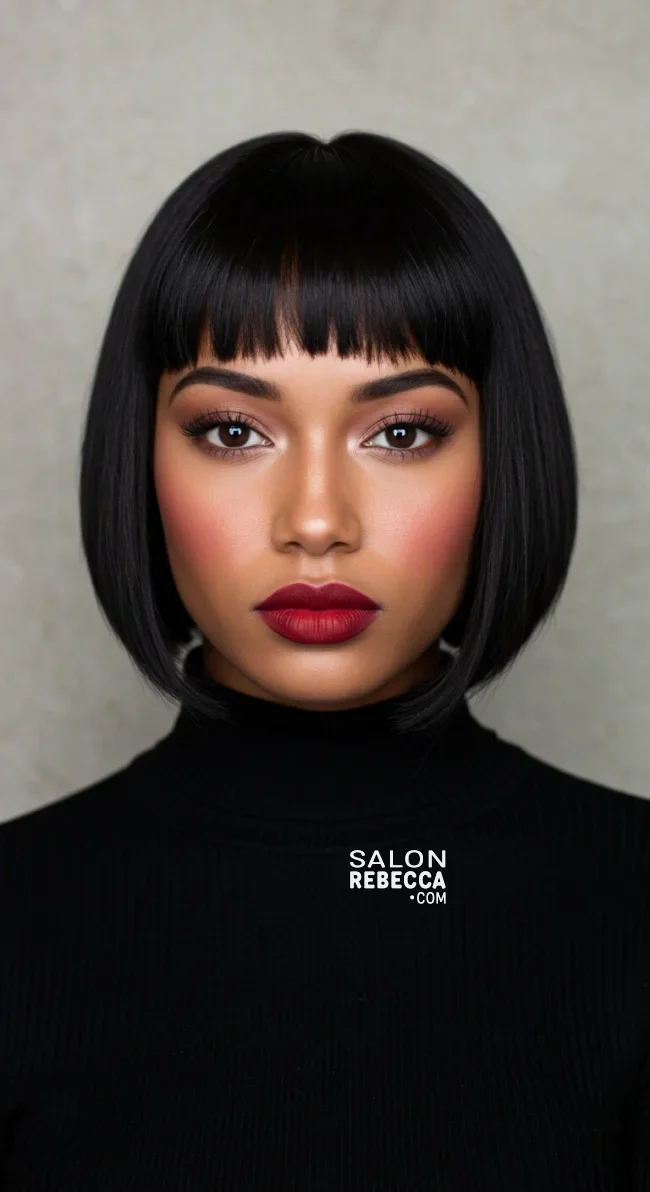 1. Blunt Bob | 10 Current Short Hairstyles For Fine Hair