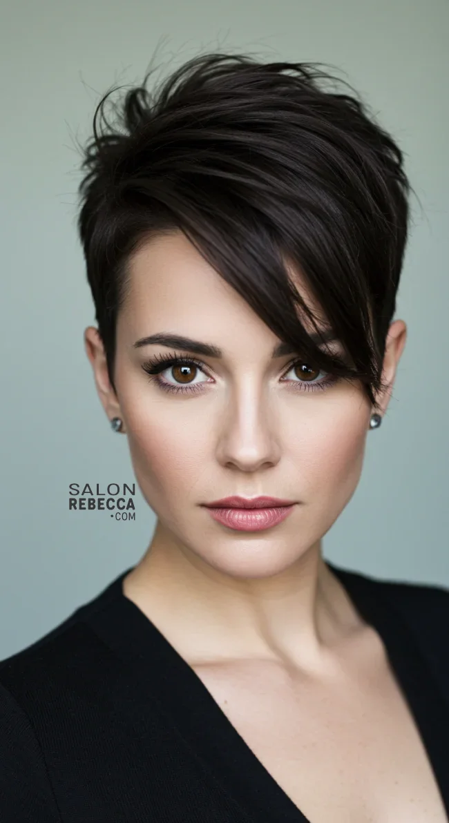 9. Undercut Pixie | 15 Short Hairstyles For Women Over 50 To Try