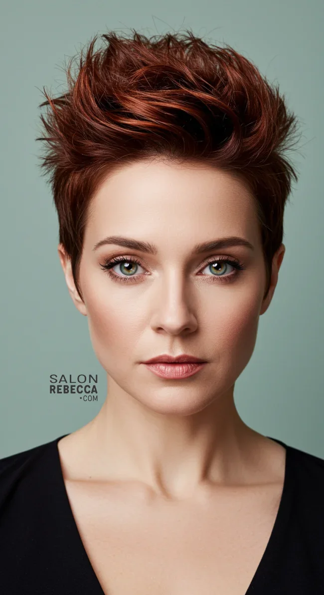 14. Spiky Pixie Cut | 15 Short Hairstyles For Women Over 50 To Try