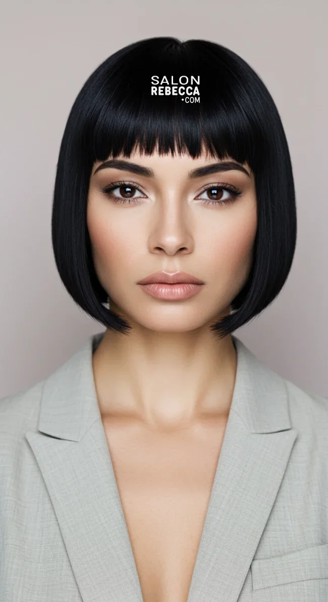 11. Blunt Bob | 15 Short Hairstyles For Women Over 50 To Try