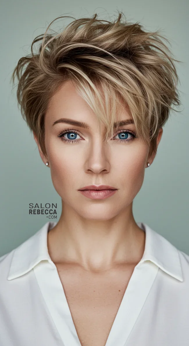 5. Short Shag Cut | 15 Short Hairstyles For Women Over 50 To Try