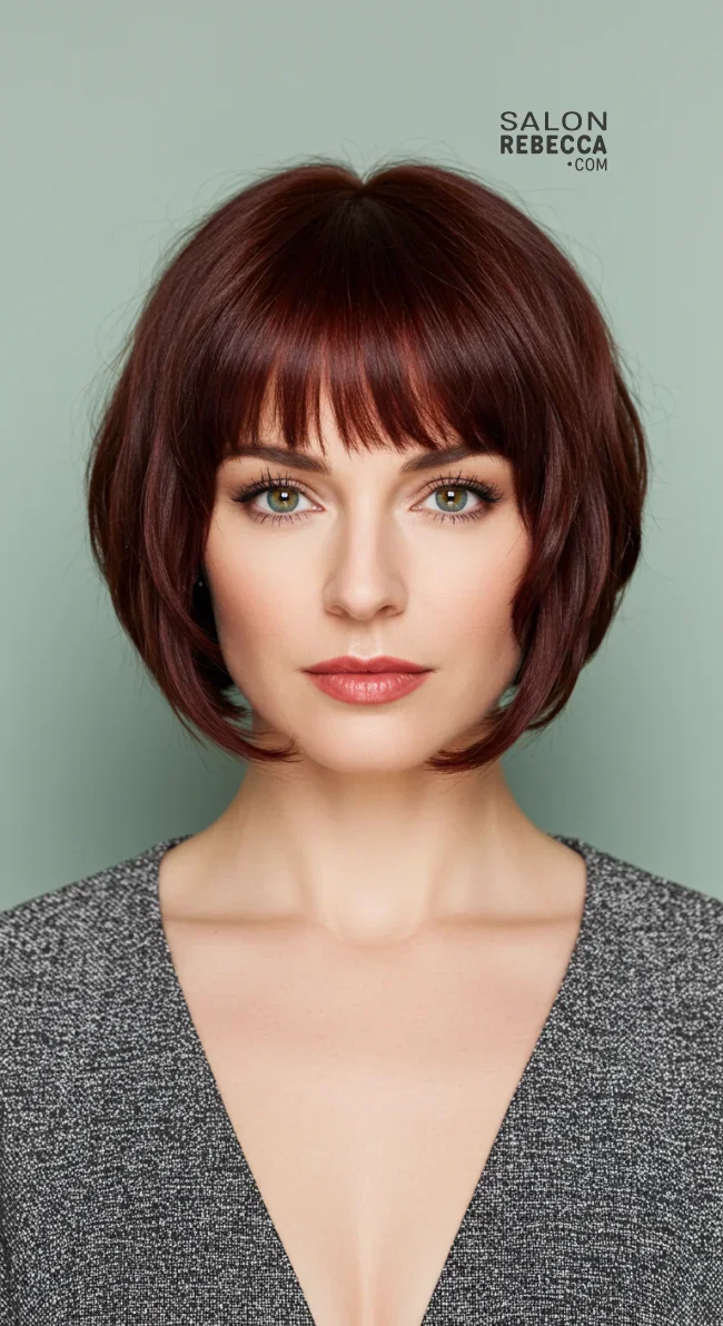 6. French Bob | 15 Short Hairstyles For Women Over 50 To Try