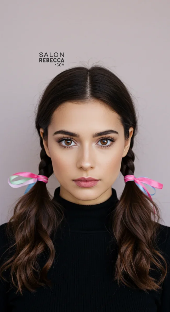 1. Classic Pigtails | 7 Cute And Easy Pigtail Hairstyles For All Ages