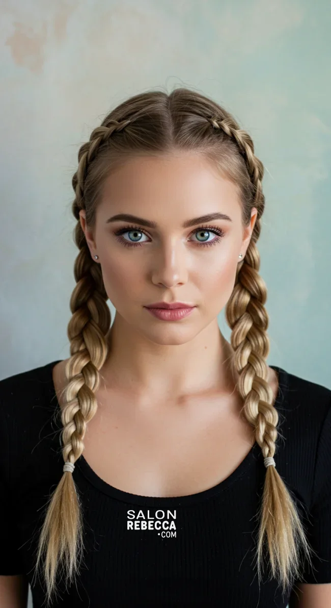 2. Braided Pigtails | 7 Cute And Easy Pigtail Hairstyles For All Ages