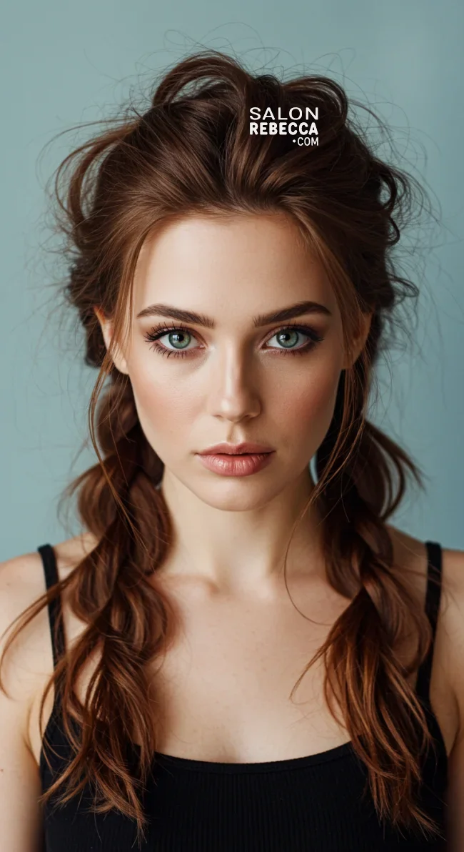 3. Messy Pigtails | 7 Cute And Easy Pigtail Hairstyles For All Ages