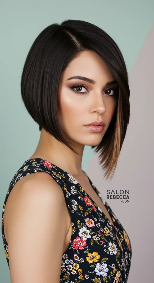10. Asymmetrical Bob | Spring Hairstyles For Short Hair: Trendy Looks
