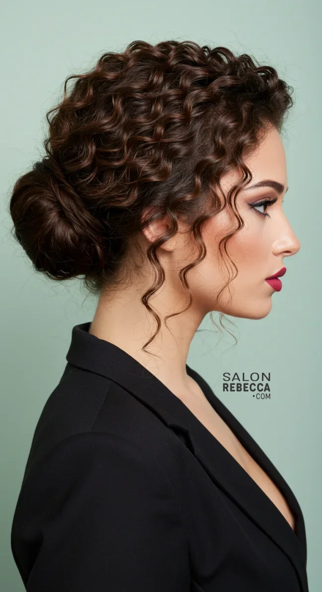 10. Low Crimped Bun | 10 Best Crimped Hairstyles Trending In 2025