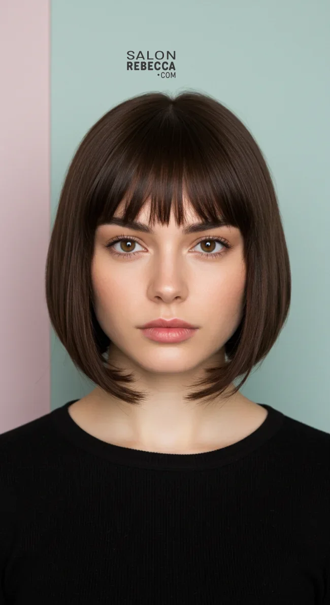 6. French Bob | 10 Mind-Blowing Short Hairstyles For Fine Hair