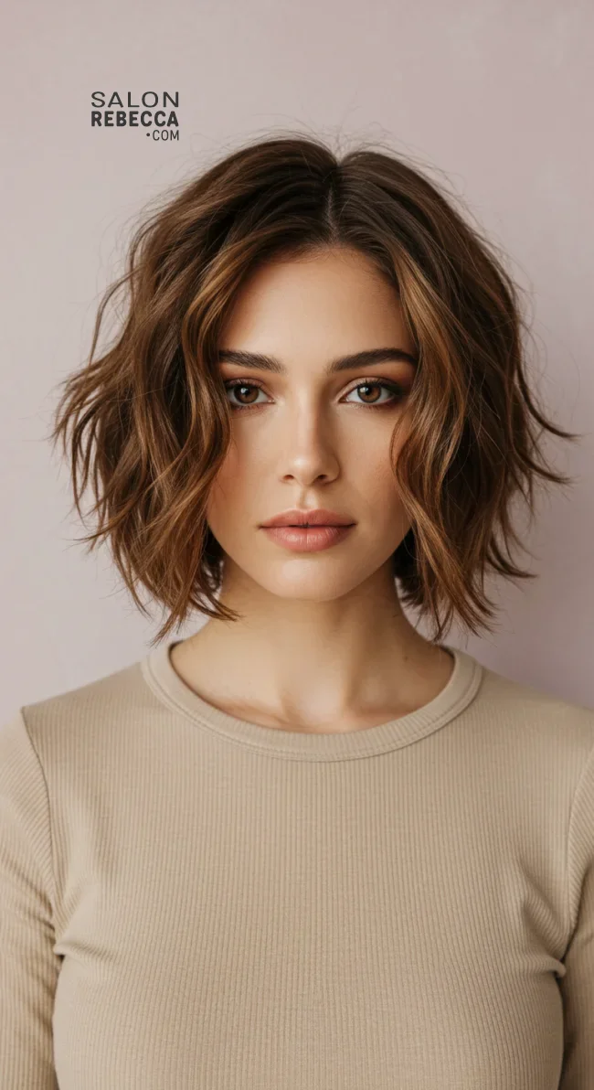 8. Wavy Short Bob | 10 Mind-Blowing Short Hairstyles For Fine Hair