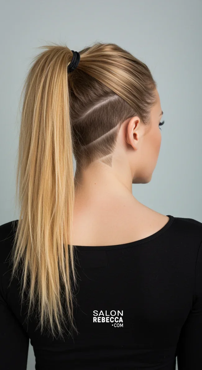 4. V-Shaped Undercut | Undercut Hairstyles For Women - 15 Ideas, Inspiration And Styling Tips!