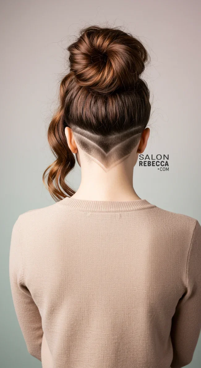 2. High Nape Undercut | Undercut Hairstyles For Women - 15 Ideas, Inspiration And Styling Tips!