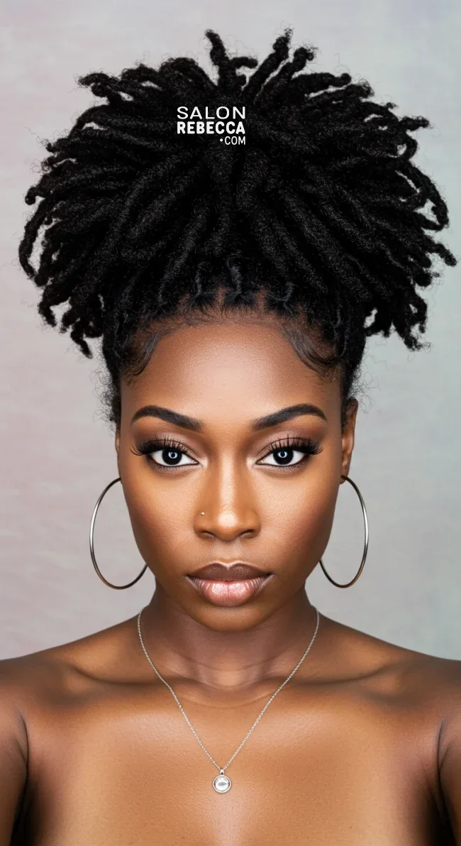 10. High Volume Puff Locs | 15 Gorgeous Ways To Style Your Locs