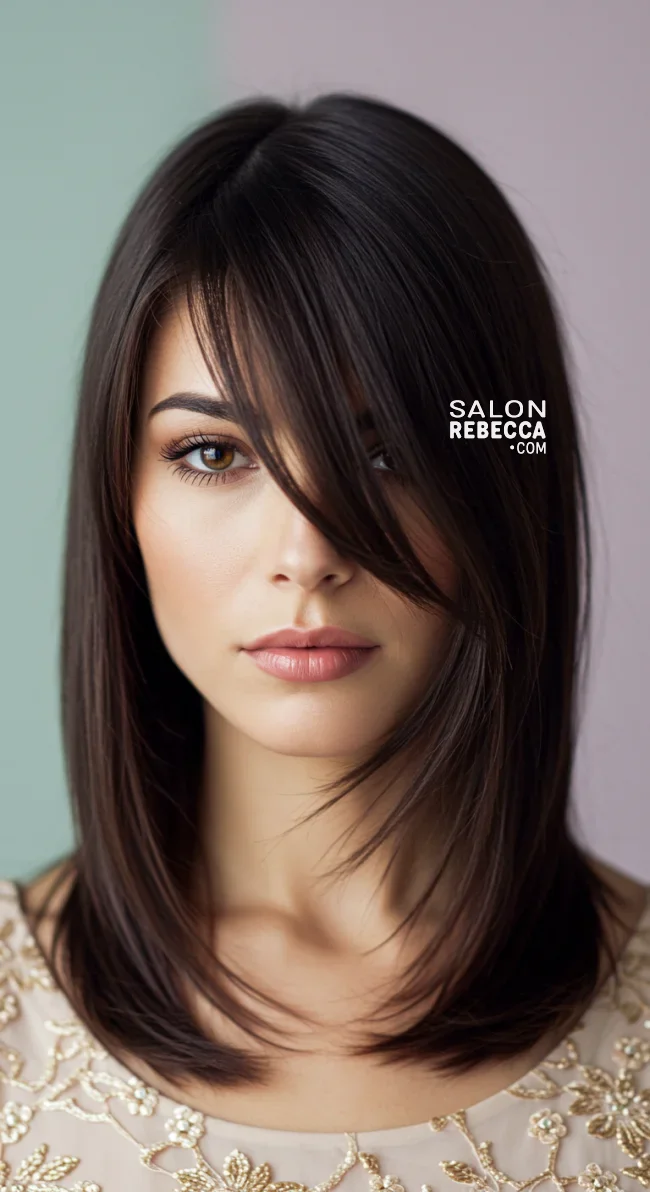 10. Side Swept Bangs | 10 Trendy Hairstyles To Try This Season