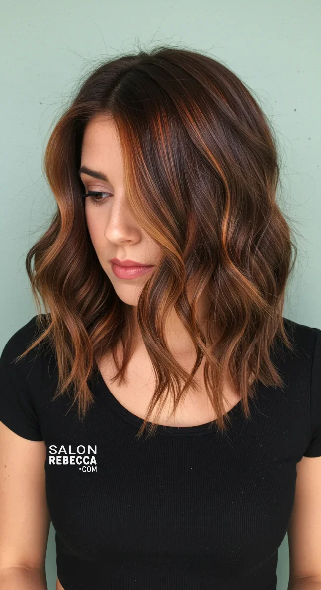 14. Bronze Brunette Balayage | 15 Brunette Balayage Ideas To Refresh Your Look