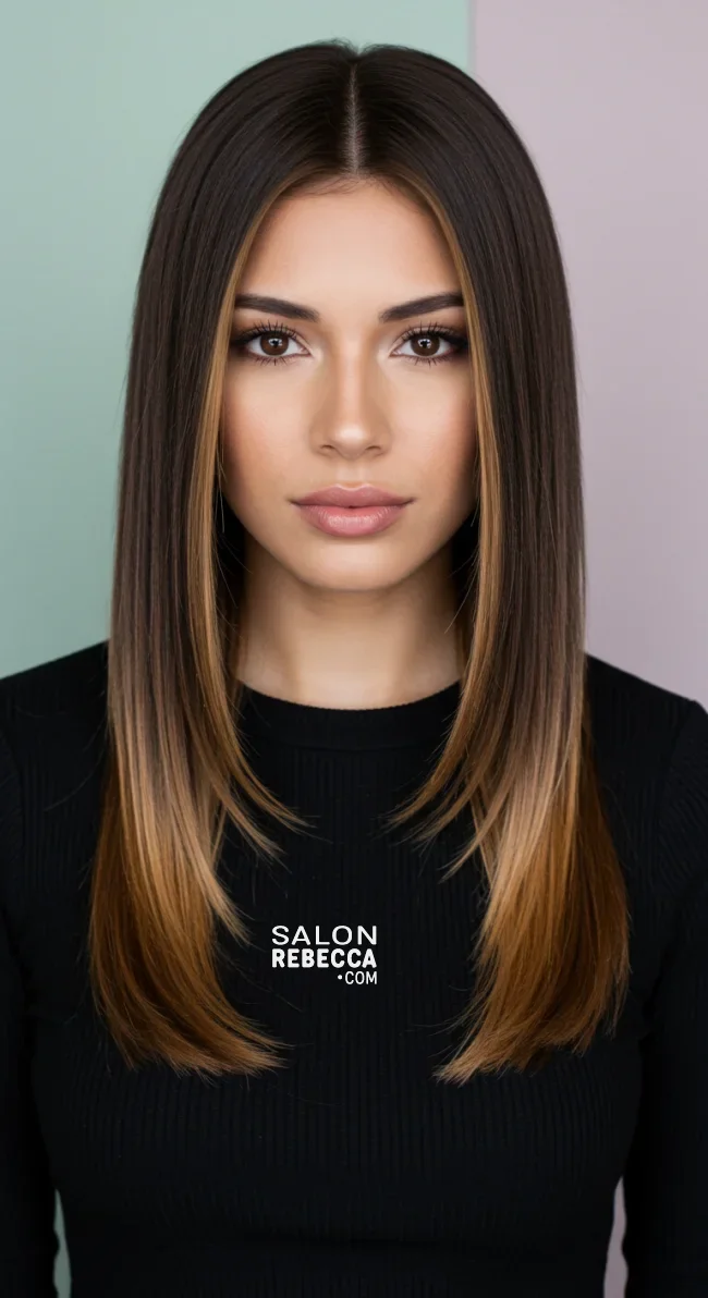 5. Subtle Face-Framing Balayage | 15 Brunette Balayage Ideas To Refresh Your Look