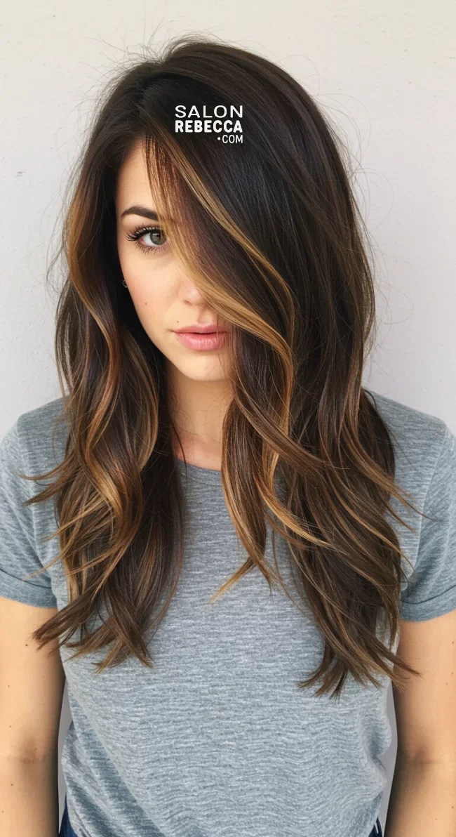 15. Dimensional Brunette Balayage | 15 Brunette Balayage Ideas To Refresh Your Look