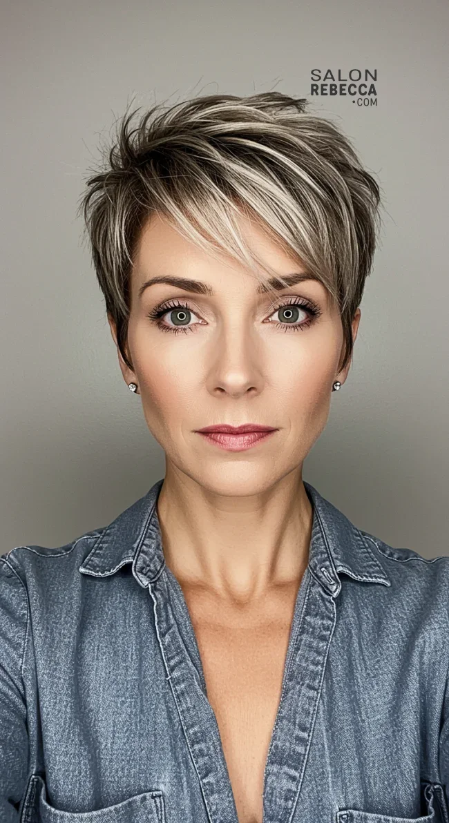 4. Choppy Pixie Cut | Pixie Hairstyles For Women Over 50: Timeless And Trendy Styles