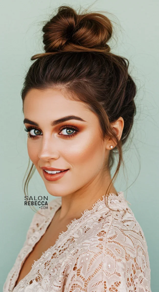 7. Knotted Bun | Simple Bun Hairstyles: Effortless Elegance For Every Occasion
