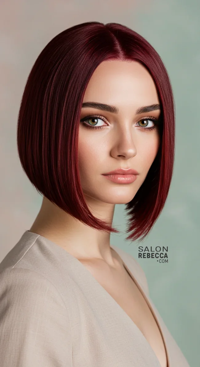 5. Straight Layered Bob | Layered Bob Hairstyles: Unlocking The Trendiest Looks