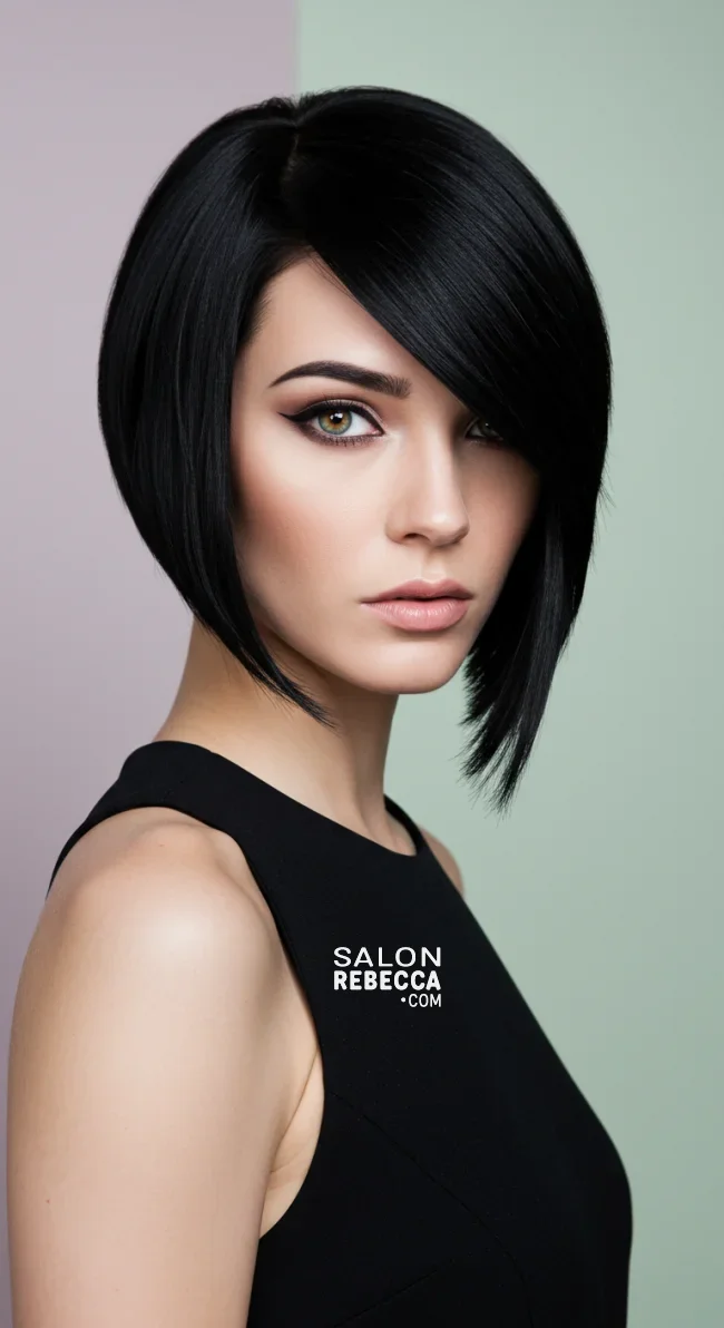 3. Asymmetrical Layered Bob | Layered Bob Hairstyles: Unlocking The Trendiest Looks