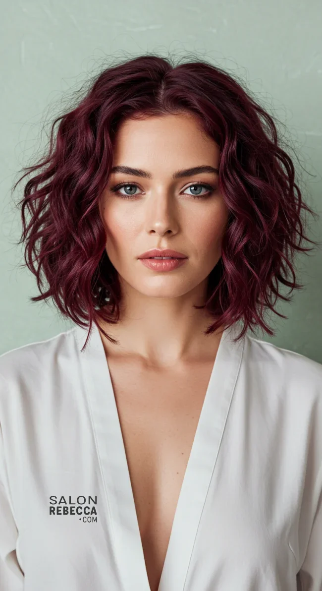 7. Curly Layered Bob | Layered Bob Hairstyles: Unlocking The Trendiest Looks