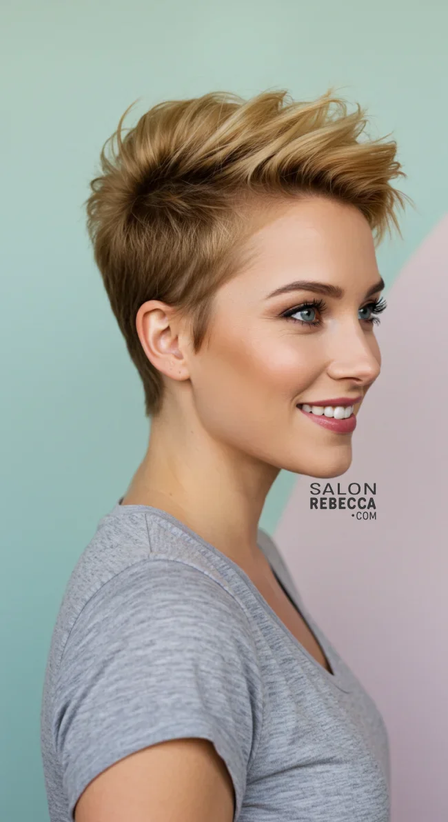6. Short Mohawk Pixie | Bold And Trendy: Mohawk Hairstyles In Modern Fashion