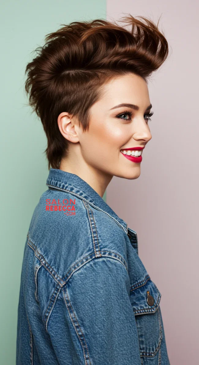 5. Faux Hawk | Bold And Trendy: Mohawk Hairstyles In Modern Fashion