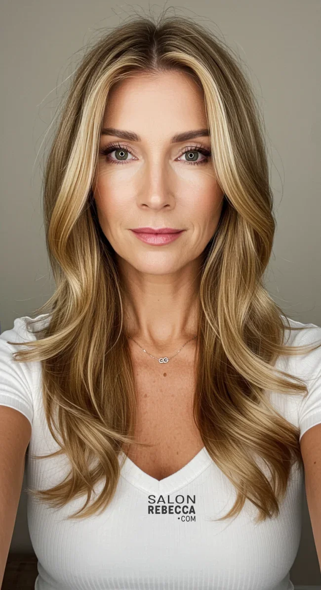 3. Long, Soft Layers | Hairstyles That Make You Look Younger Without Botox