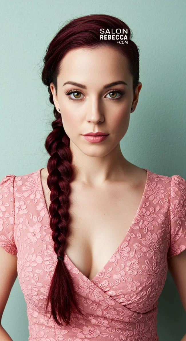4. Braid with Shaved Sides | Explore Long Hair With Shaved Sides Hairstyles