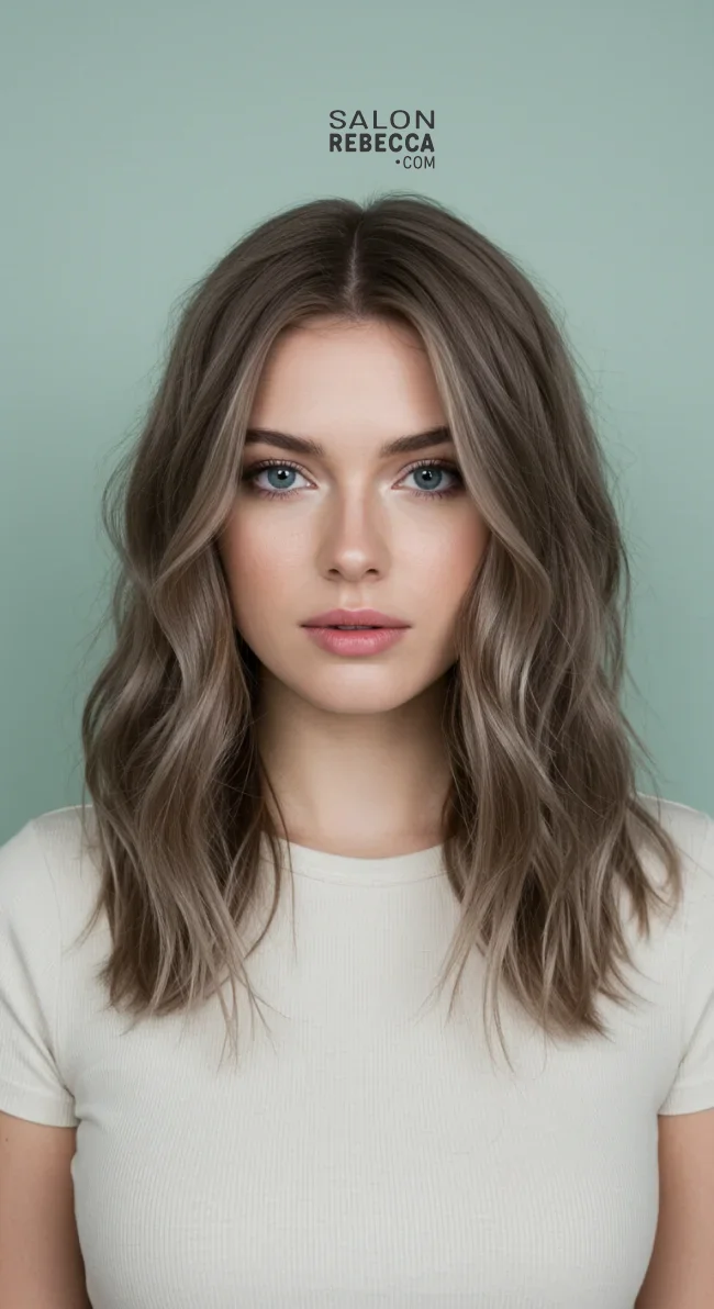 5. Cool-Toned Brown | 15 Hair Colors For Gray Eyes To Bring Out Your Rare Charm