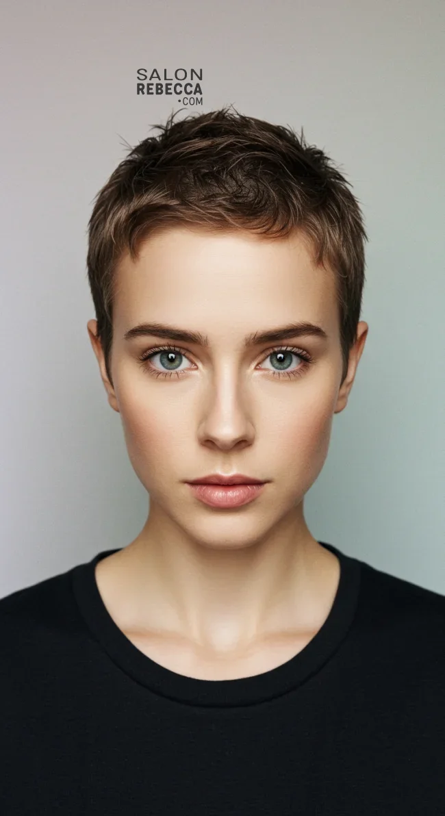 4. Textured Buzz Cut | Bold And Beautiful: Embracing The Trend With A Buzz Cut For Women