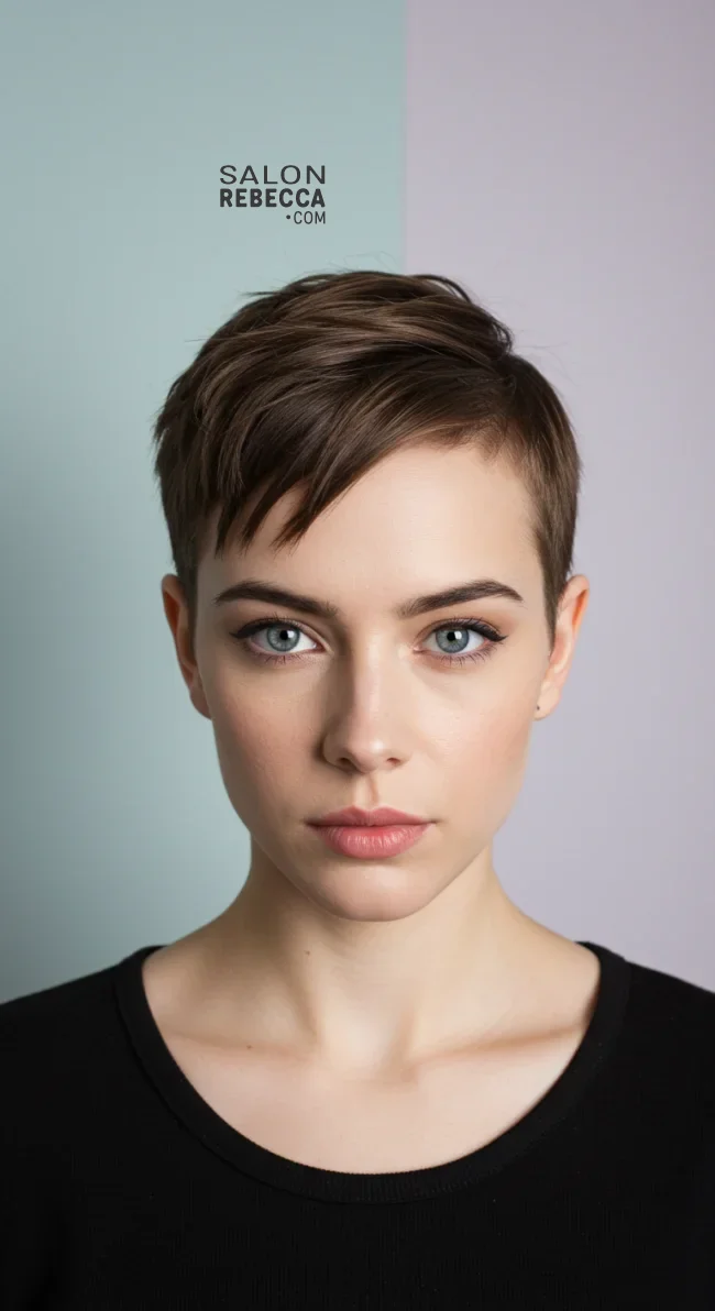 8. Asymmetrical Buzz Cut | Bold And Beautiful: Embracing The Trend With A Buzz Cut For Women
