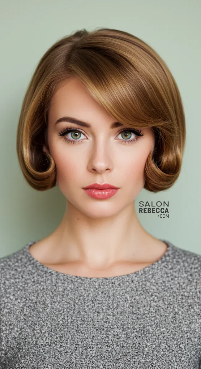 10. Retro Flip Hairstyle | 15 Trendy Hairstyles To Try In 2025