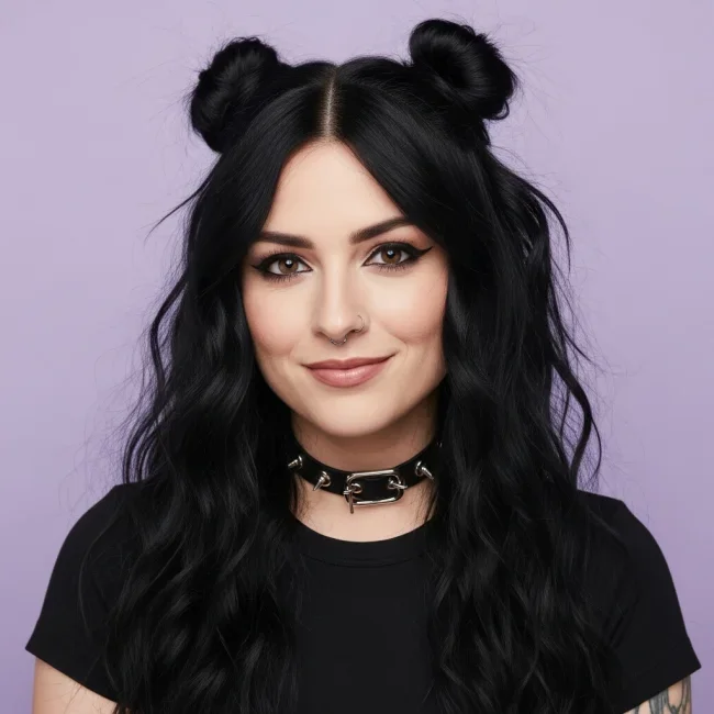 5. Grunge Space Buns | 90S Hairstyles That Feel Just As Relevant Today