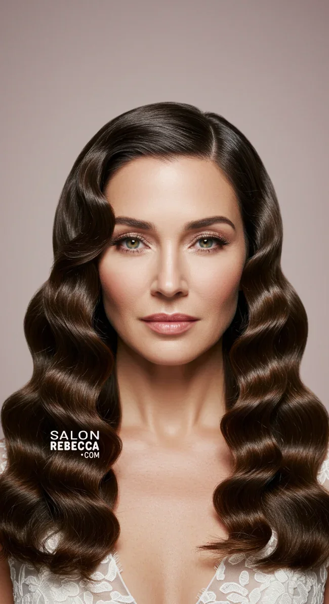 10. Hollywood Waves | 15 Gorgeous Mother Of The Bride Hairstyles For A Special Day