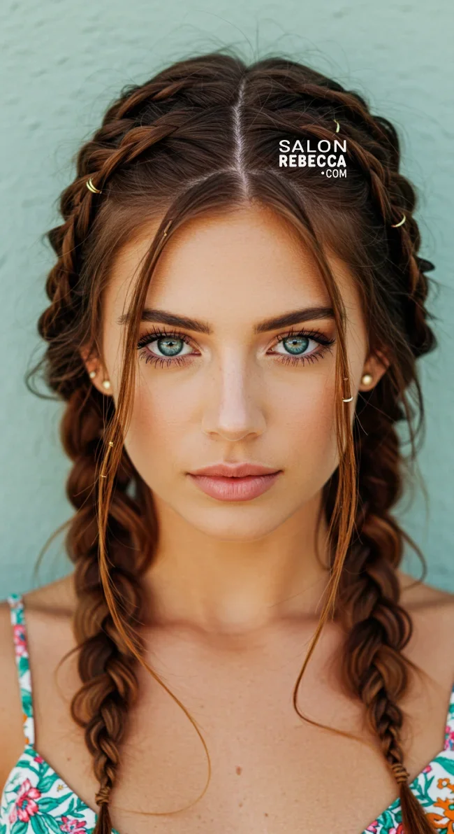 15. Bohemian Braids | 15 Gorgeous Braided Hairstyles For Long Hair