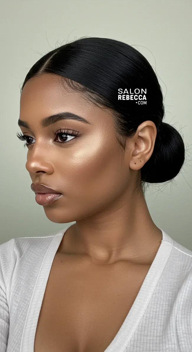 1. Sleek Low Bun | 15 Easy Step By Step Hair Tutorials For Chic Hairstyles