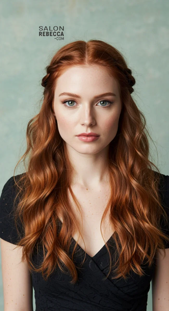 4. Half-Up Half-Down Twist | 15 Easy Step By Step Hair Tutorials For Chic Hairstyles