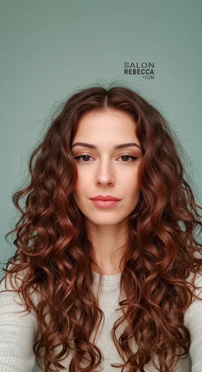 6. Voluminous Curls | Chic Long Hairstyles For Women Over 40